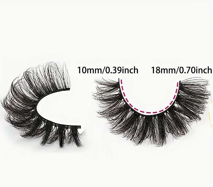 5 Pairs Natural Volume Cluster Lashes Quantity Elht 5d X8