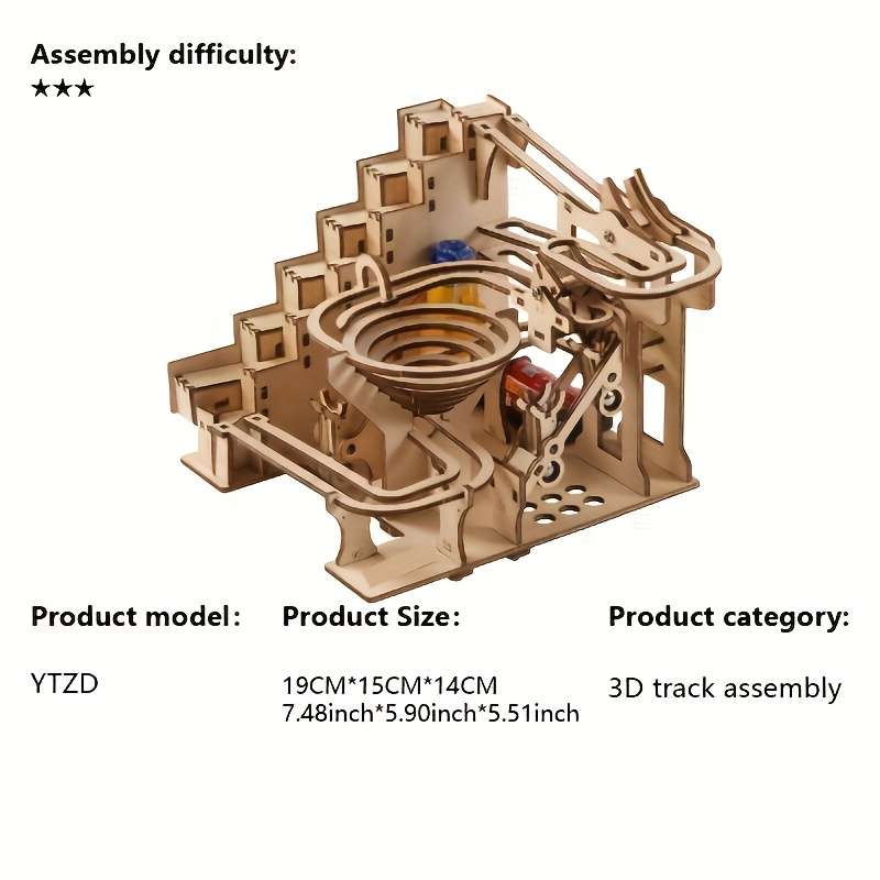 3D Building Model Puzzle Set