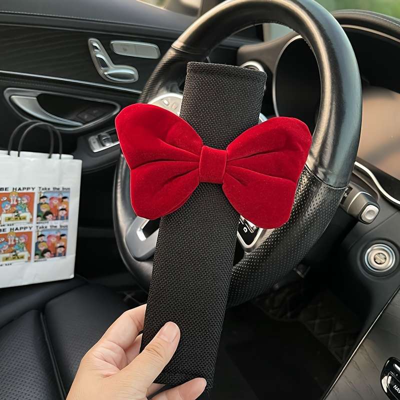Car Seat Belt Covers 2Pcs Pink A