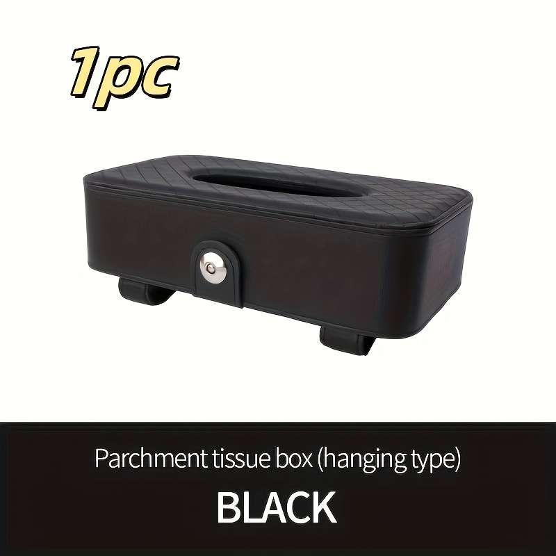 Car Tissue Box Color Black