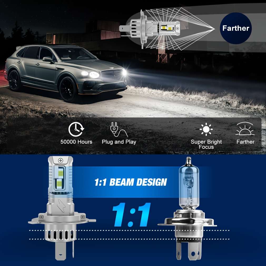 Car Lights Model H4