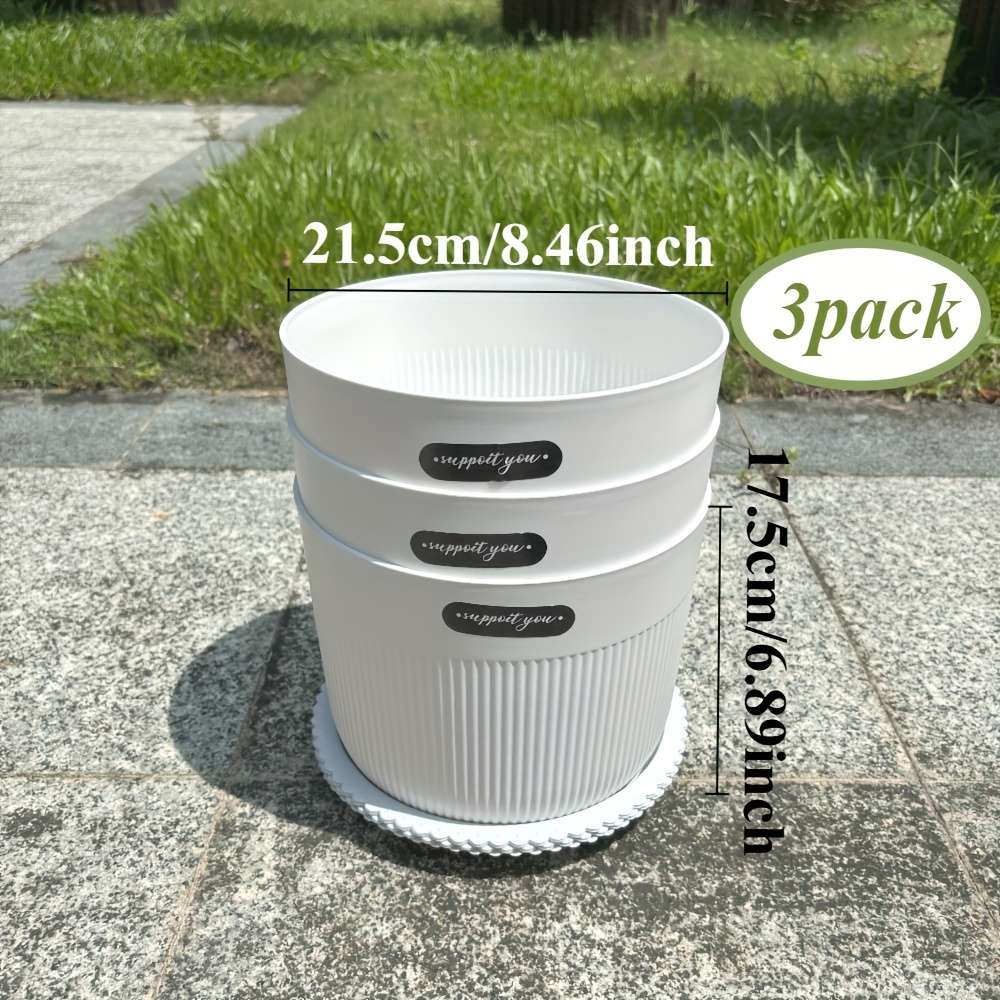 Flowerpot Size 16.0 Cm Quantity3Pack