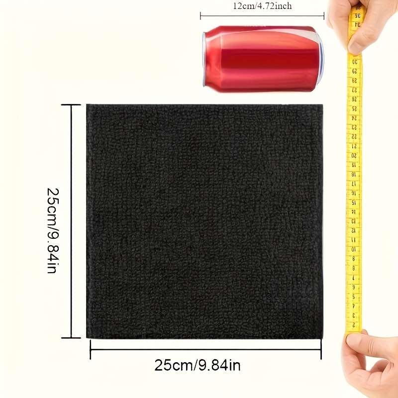 12 Pack Super-Absorbent Microfiber Cleaning Towels Scratch-Free Fast-Drying Dishwashing Clot