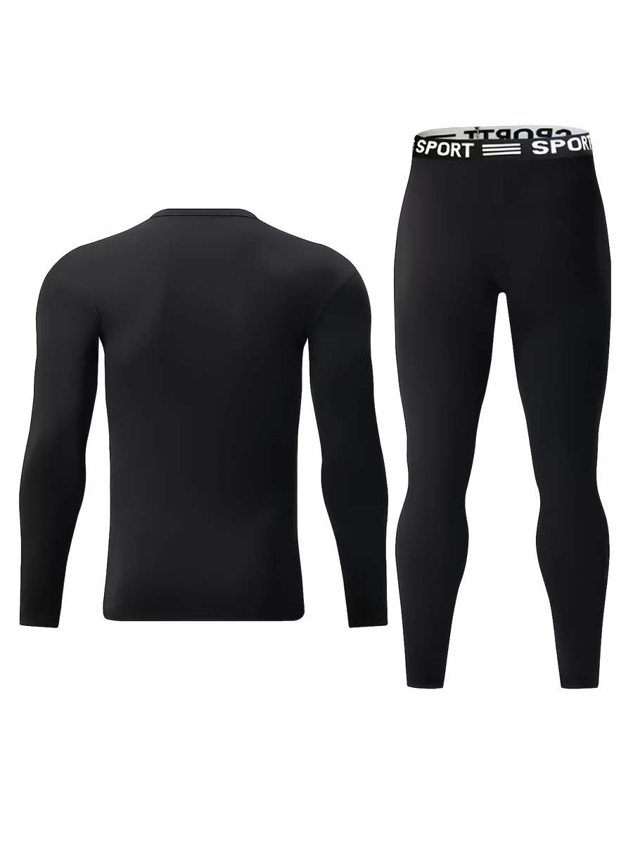 Thermal Underwear Color Blue Sizes