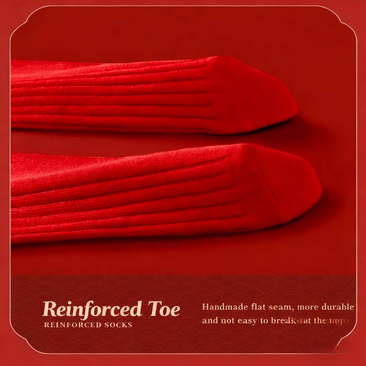 Women S Socks Color Red