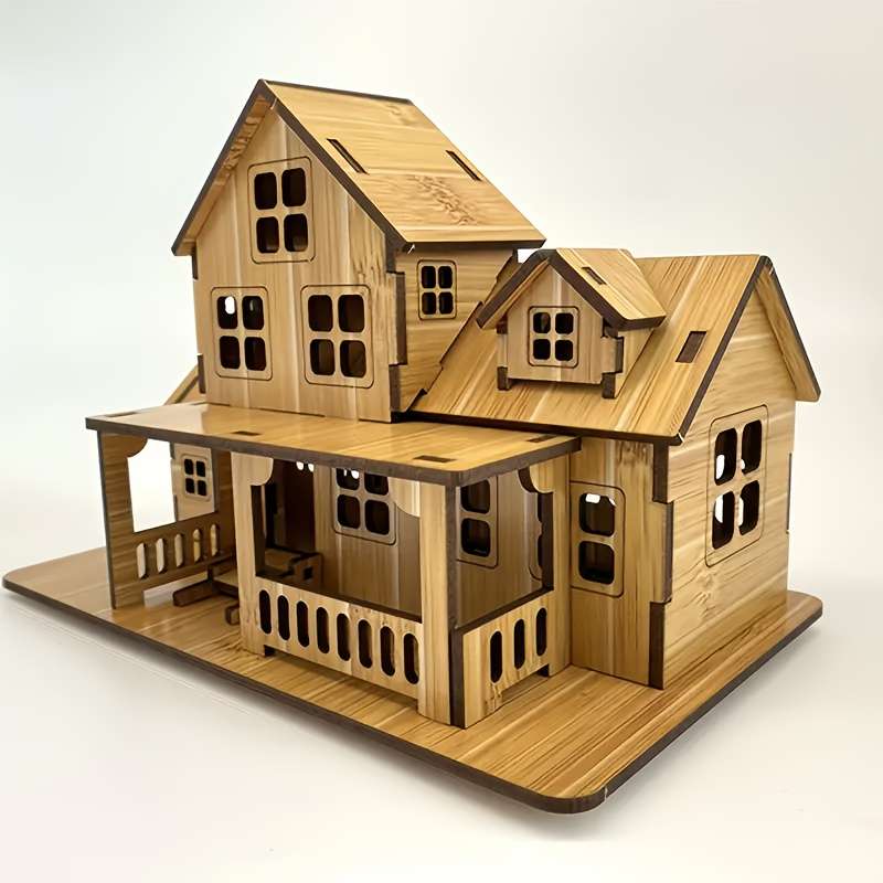 Building Toy Architectural Model Toy Set Style Anime House
