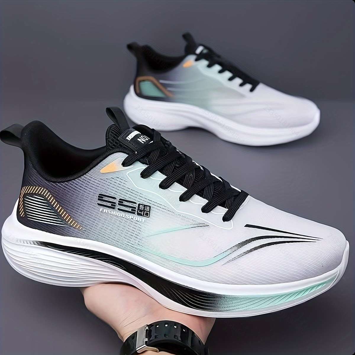 Sneakers Color Black Sizeuk 7
