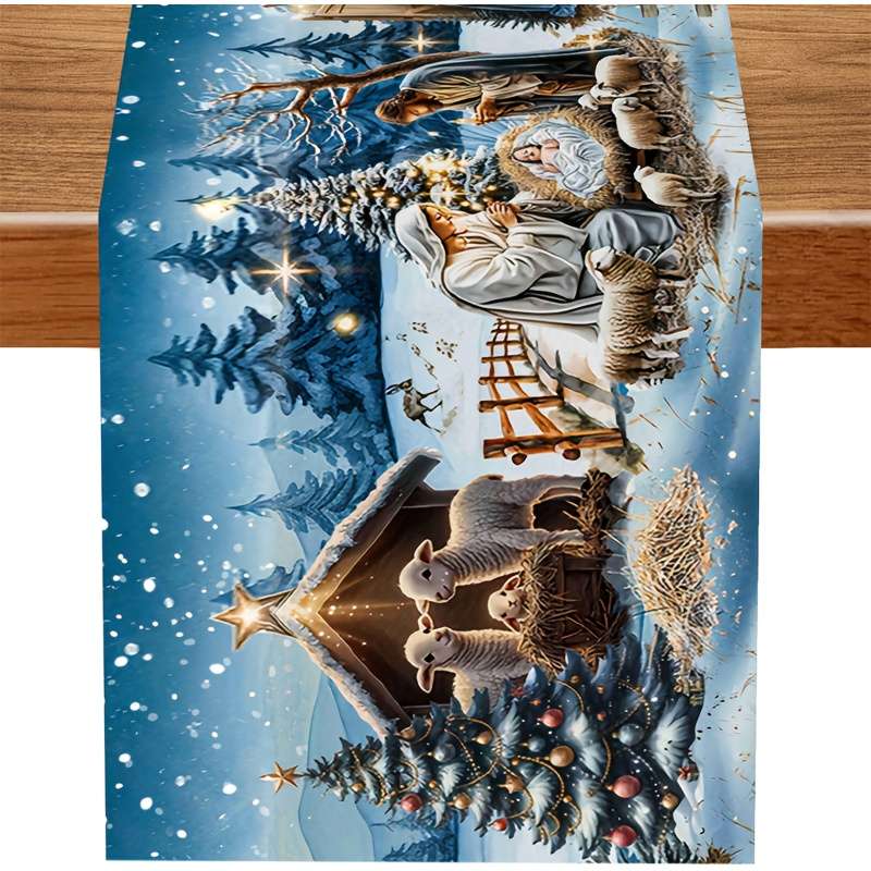 Christmas Tablecloth Quantity 1Pc