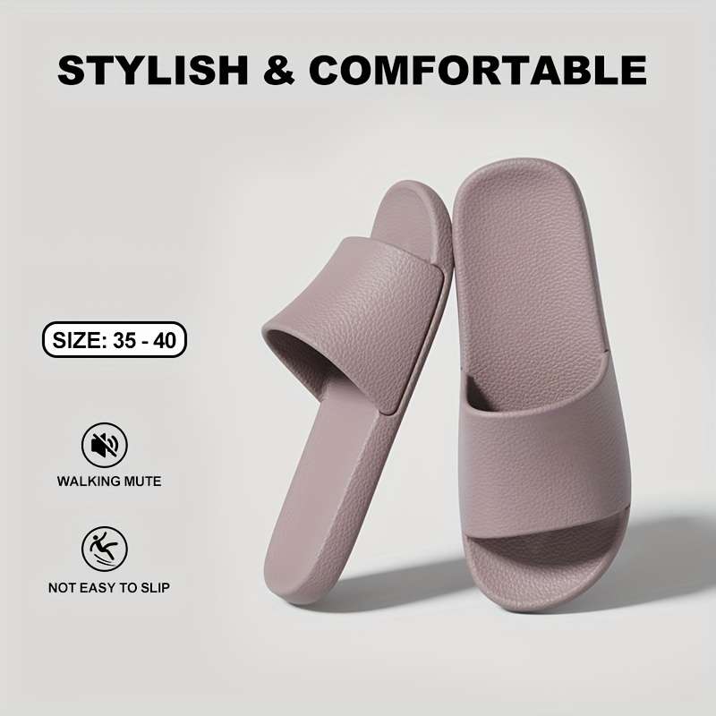 Men Slippers Summer Style Light Coffee Size Uk 3.5 To 4