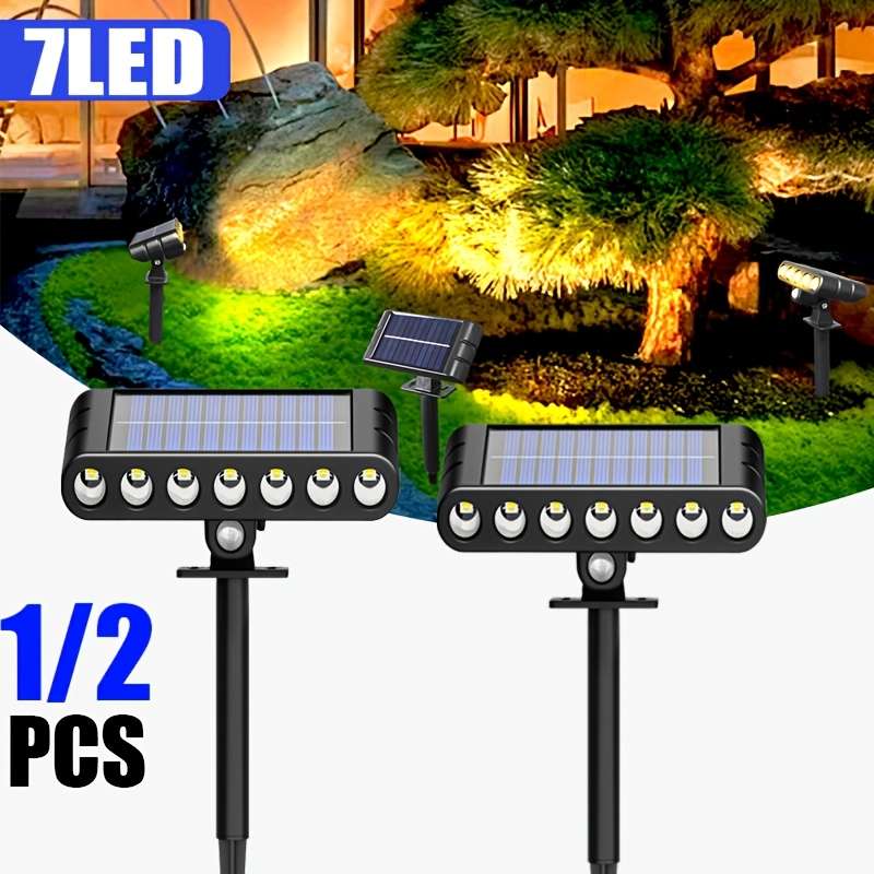 Solar Emergency Lights Model Solar Spotlight Cool White Light With 7 Led Beads Quantity