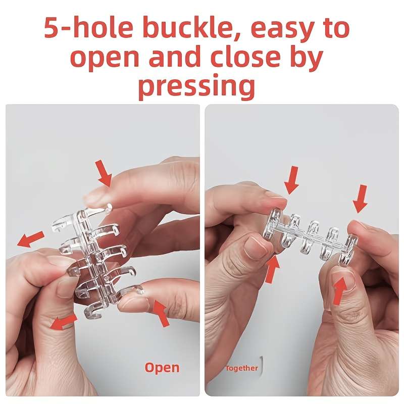Clip Transparent 12 Pack