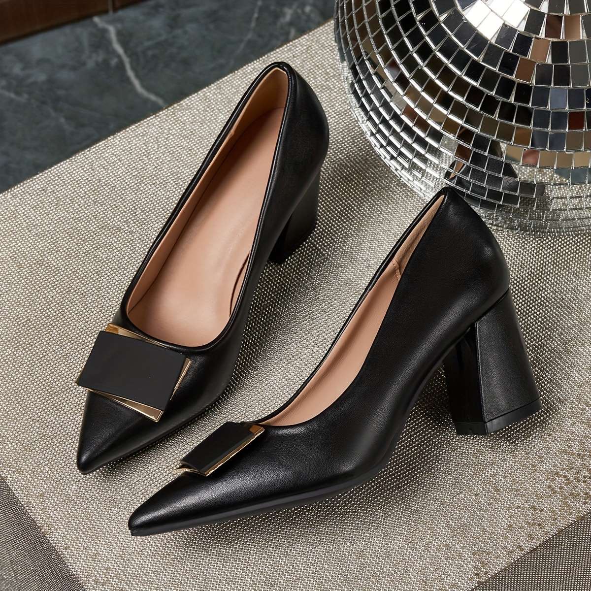 Women S High Heels Color Black Sizeuk 7