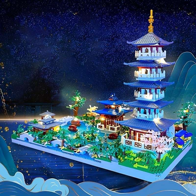 Building Toy Architectural Model Toy Set Style Cp1043