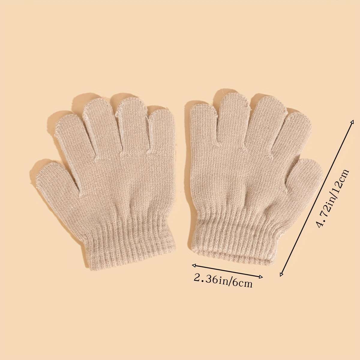 Winter Gloves Color Black White Navy Blue Sky Blue