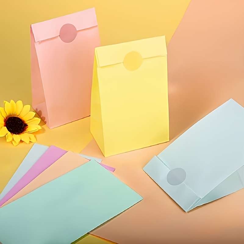 Gift Bags Quantity 36 Pieces  6 Pieces In Each Color
