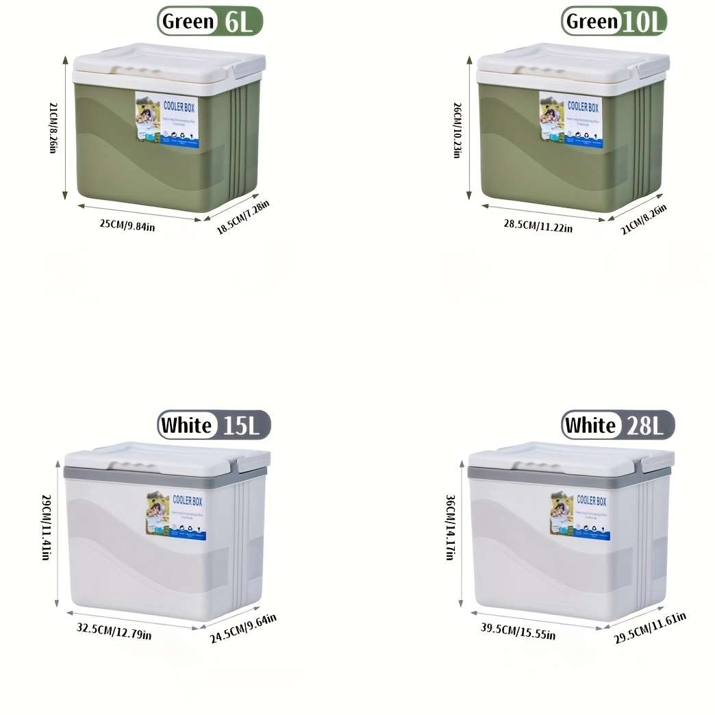 Refrigerator Color White Capacity10L 5 Ice Packs 2 Ice Plates