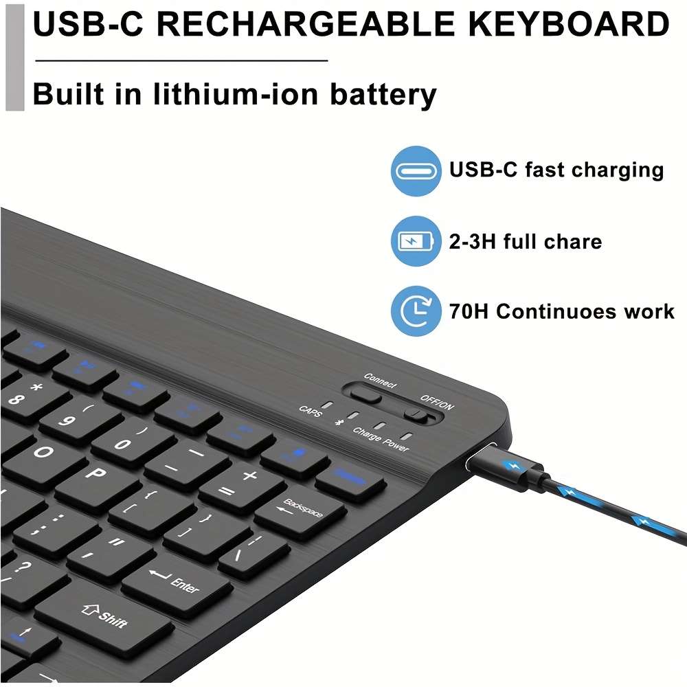 Keyboard Color Black Size 10Inch