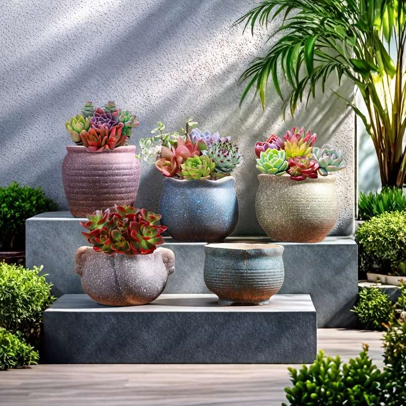 Flowerpot Style Antengteng Small Basin 5Pcs