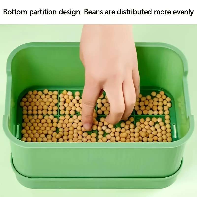 Flowerpot Color 3 Piece Set Green