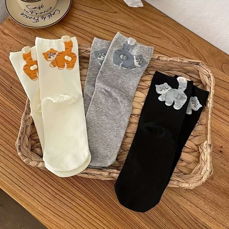 Women S Socks Color Gray 5 Pairs Size Onesize