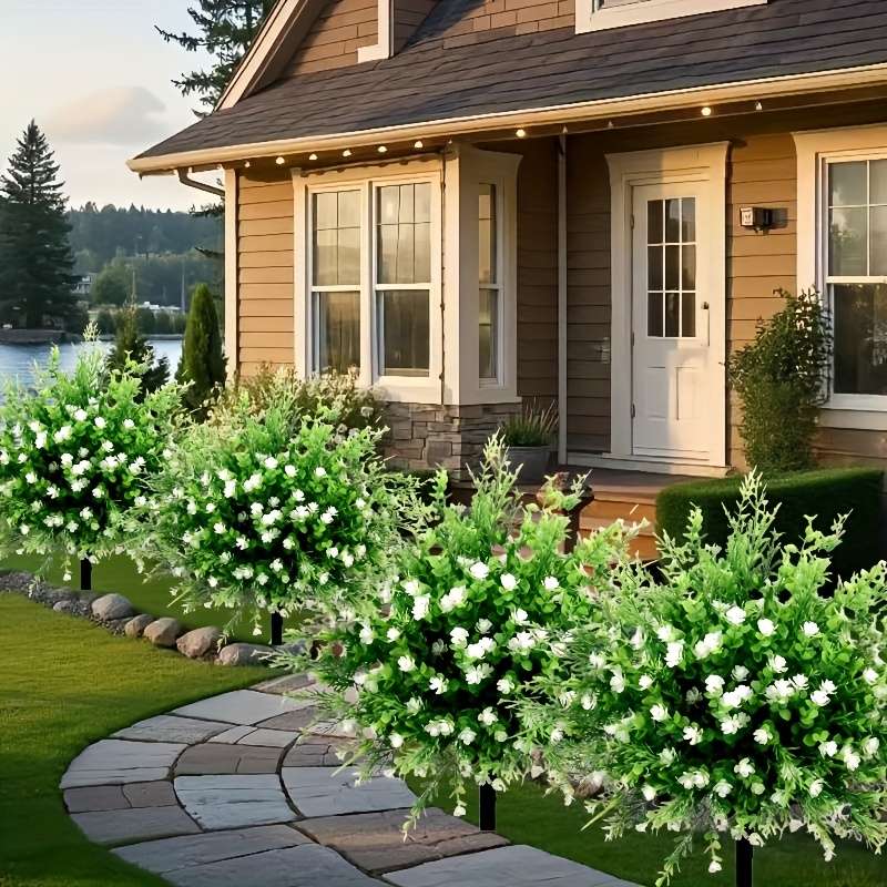 Simulated Flower Style Simulation Ground Flower Bouquet2Pcs
