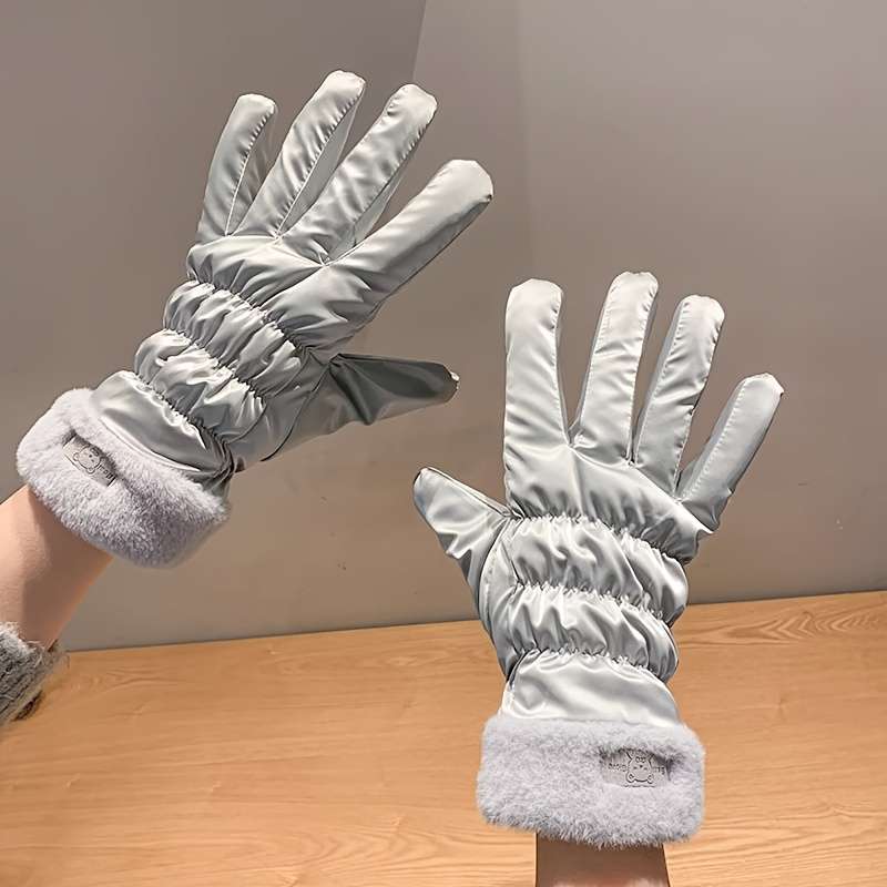Gloves Color Grey