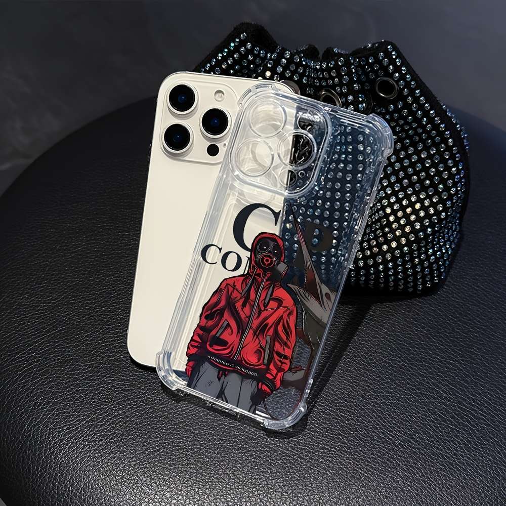 1Pc Mixed Color For iPhone 16 Pro Max Trendy CP Fashion Phone Case