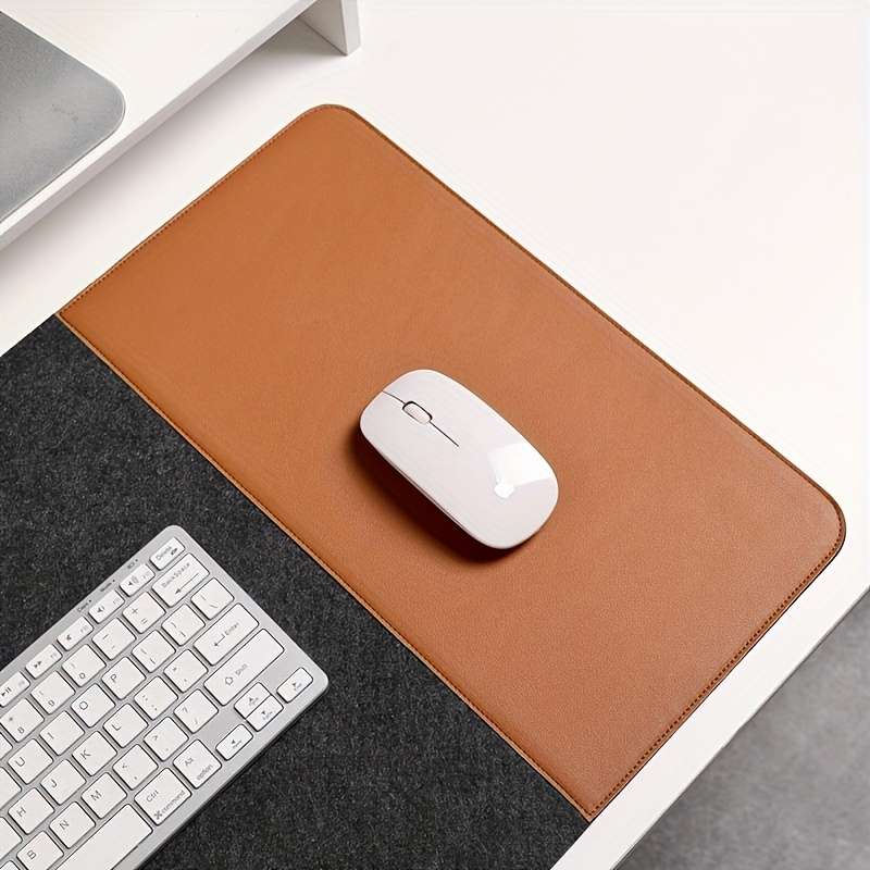 Mouse Pad Color Light Gray Felt   Add  Brown Size 90Cmx40Cm