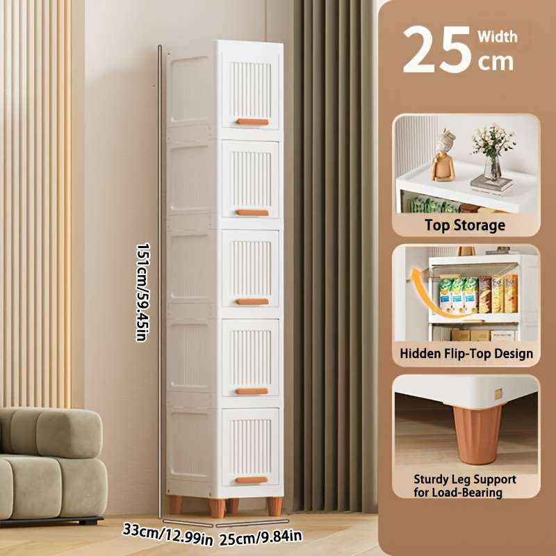 Bathroom Shelf With White Frame And 3 Layers