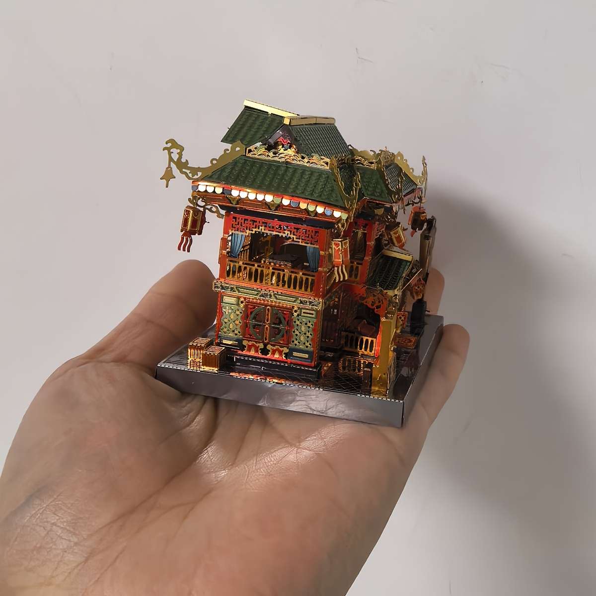 Building Toy Architectural Model Toy Set Items Restaurant  Zxl