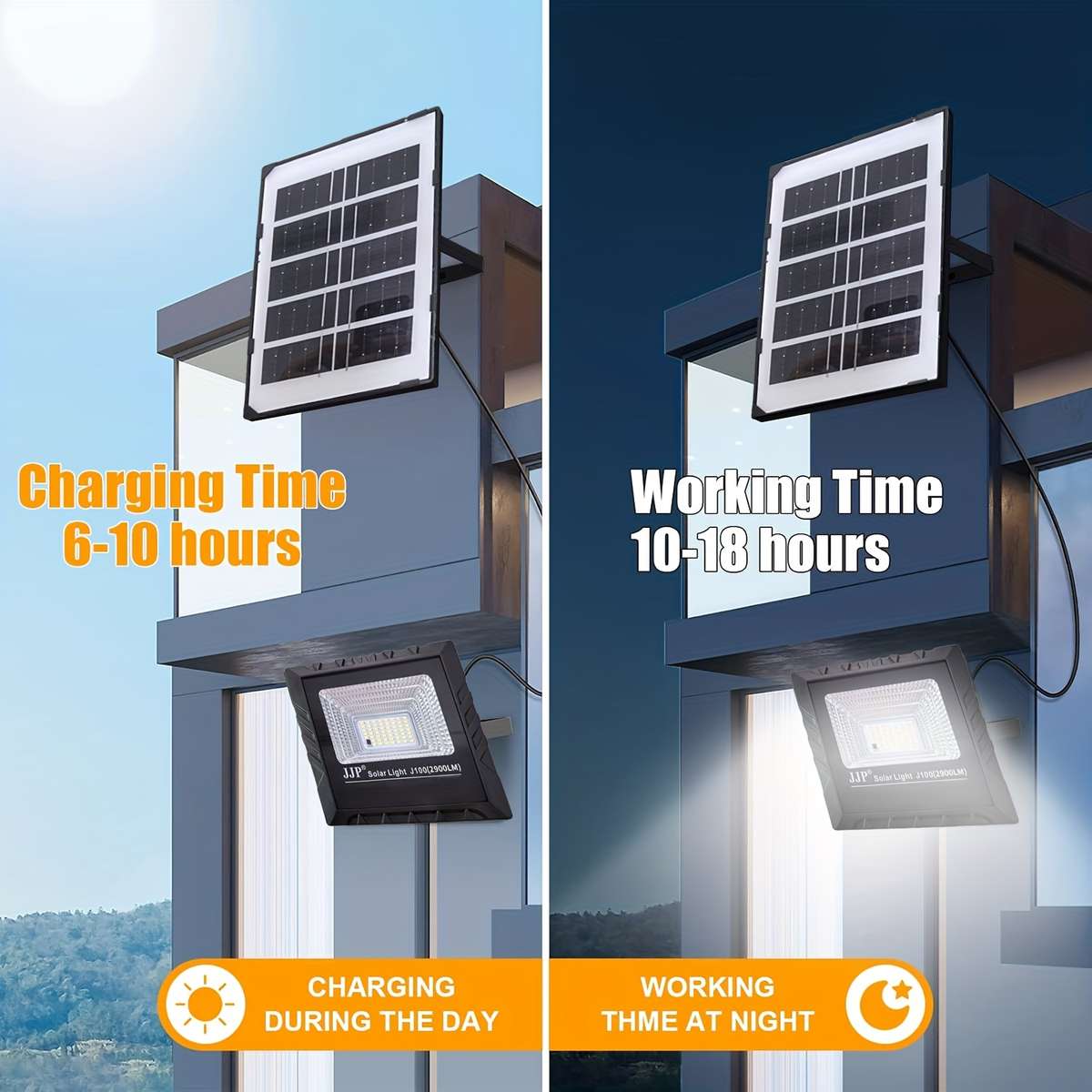 1000LM Pack of 5 Outdoor Solar Light