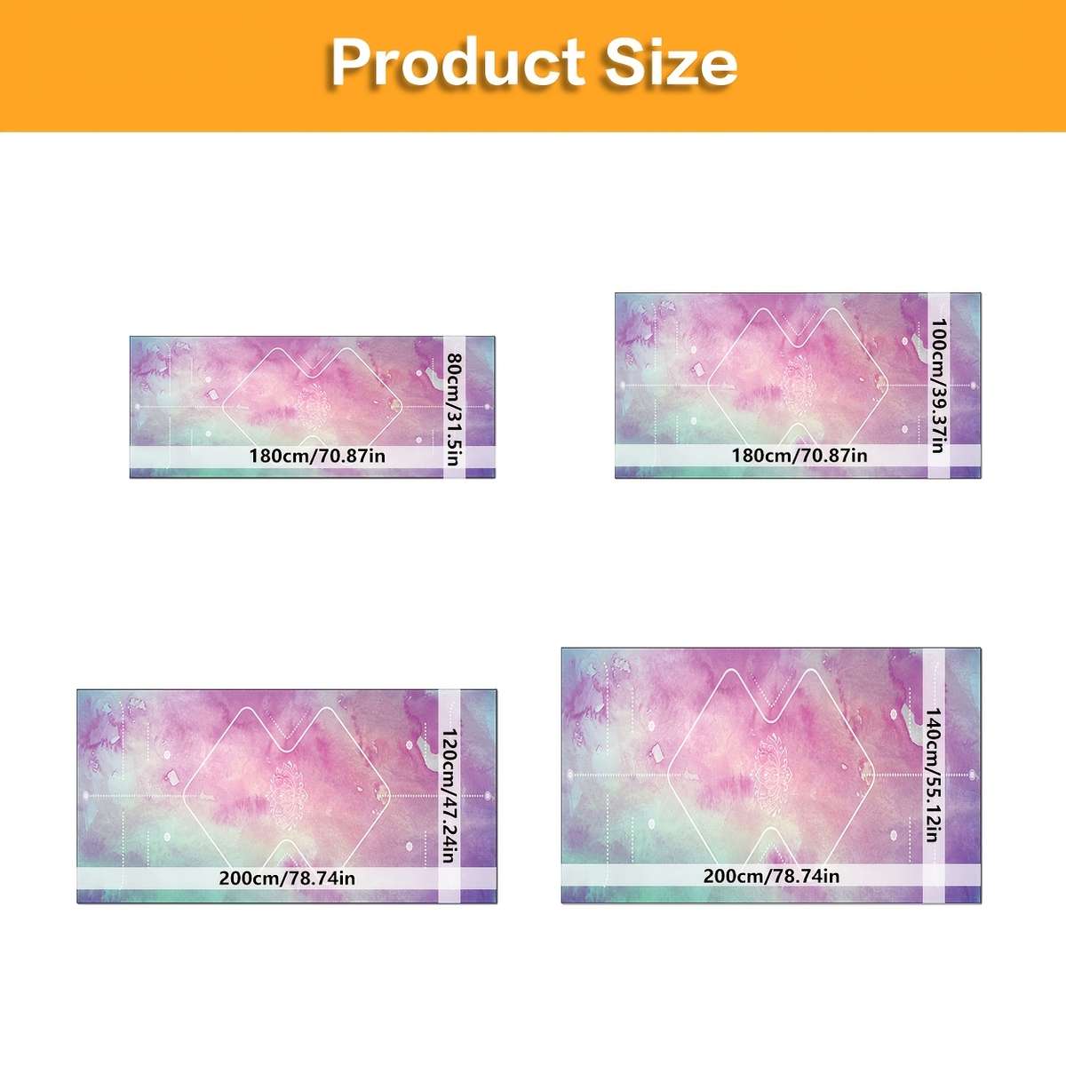 Yoga Mat 80*180Cm31.5*70.87In