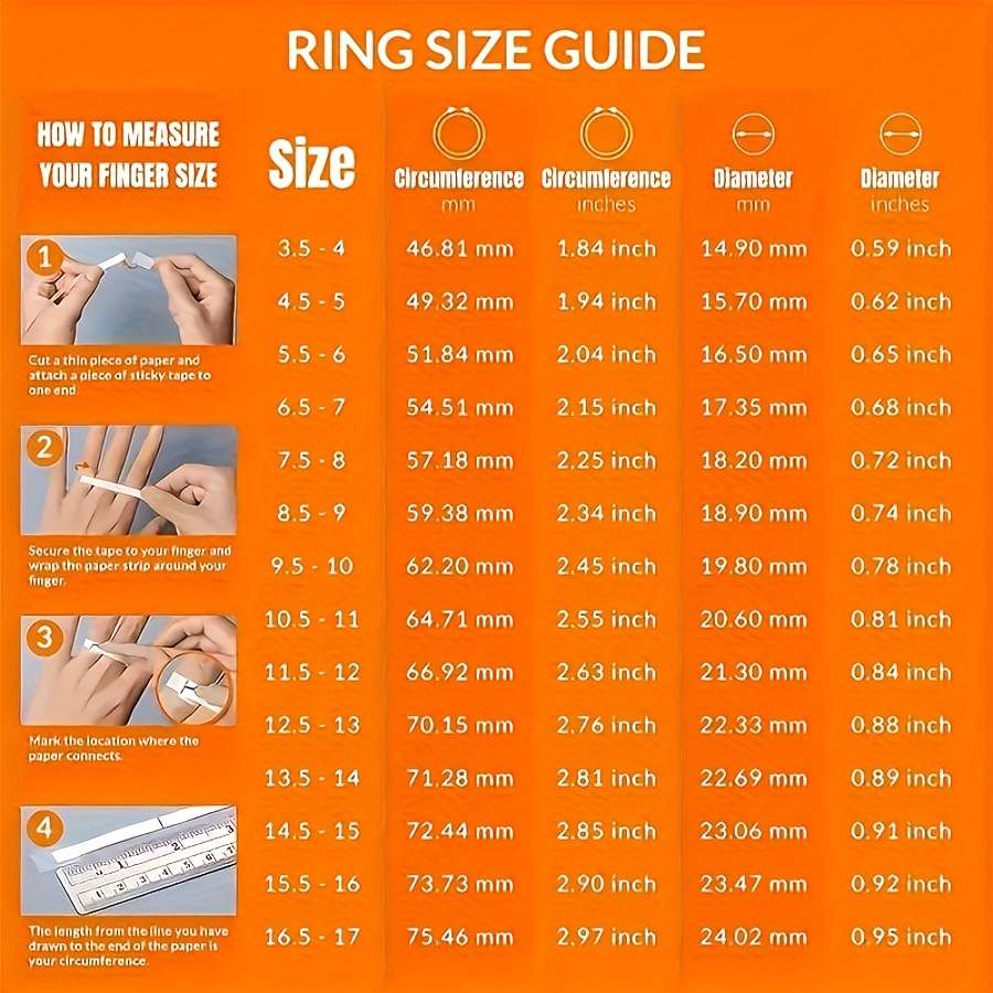 Stylish Fashion Party Accessory Ring Size 7