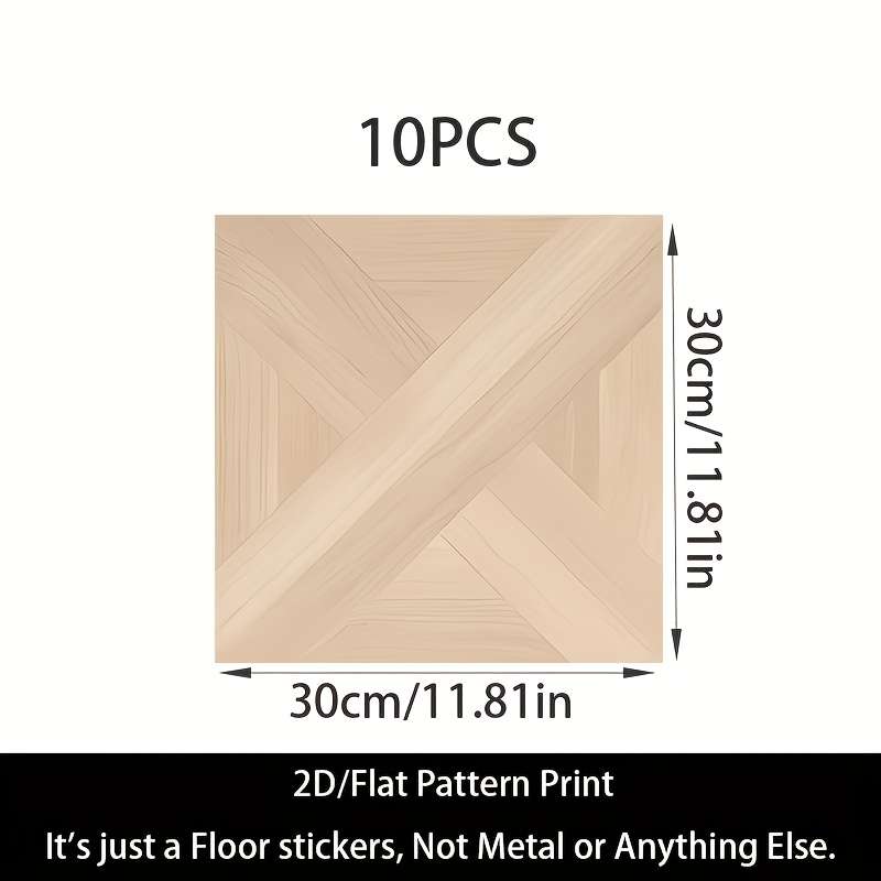 Self Adhesive Floor Stickers 10Pcs 11.8111.81 Inches 3030 Cm