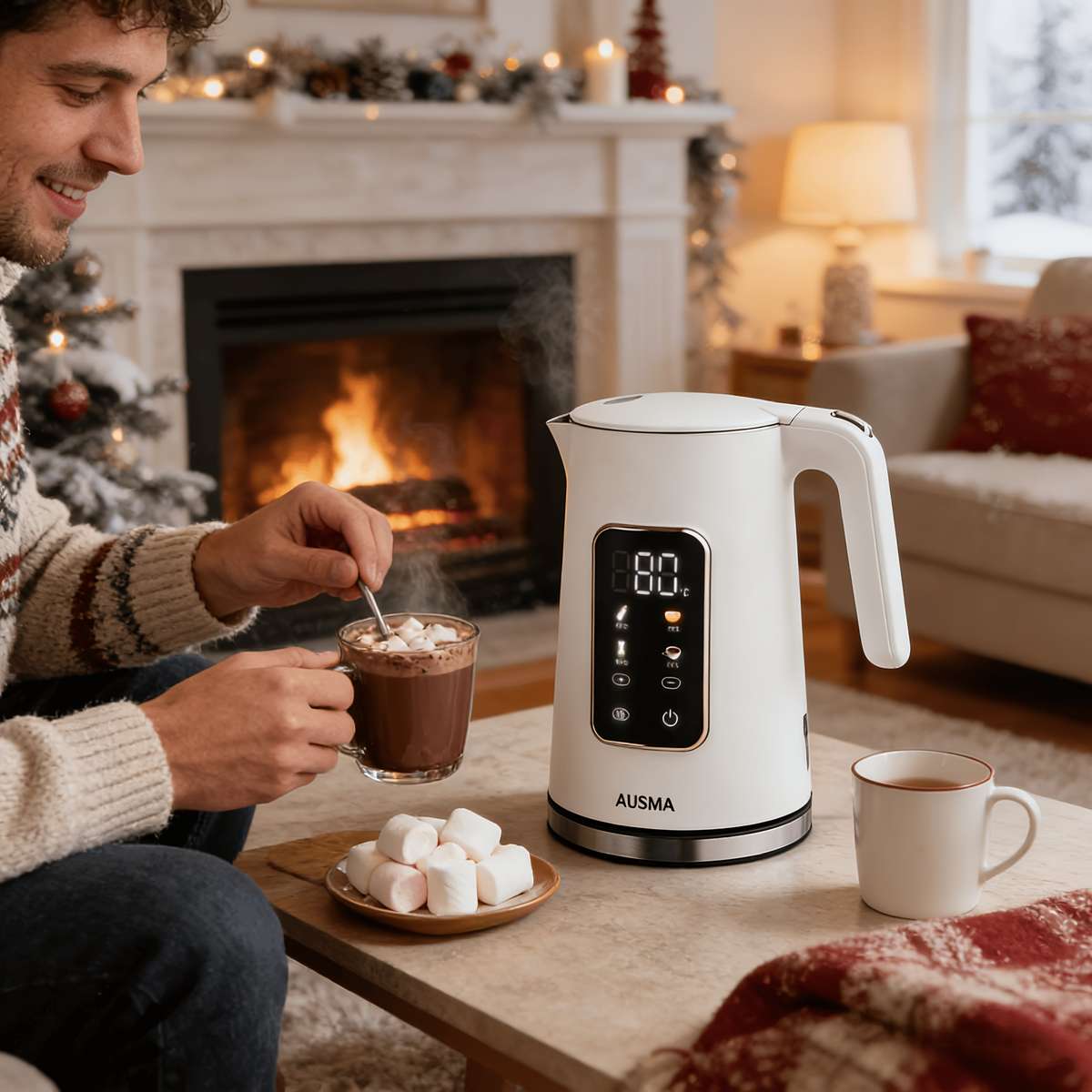 7L Cordless Digital Electric Kettle Precise Temperature