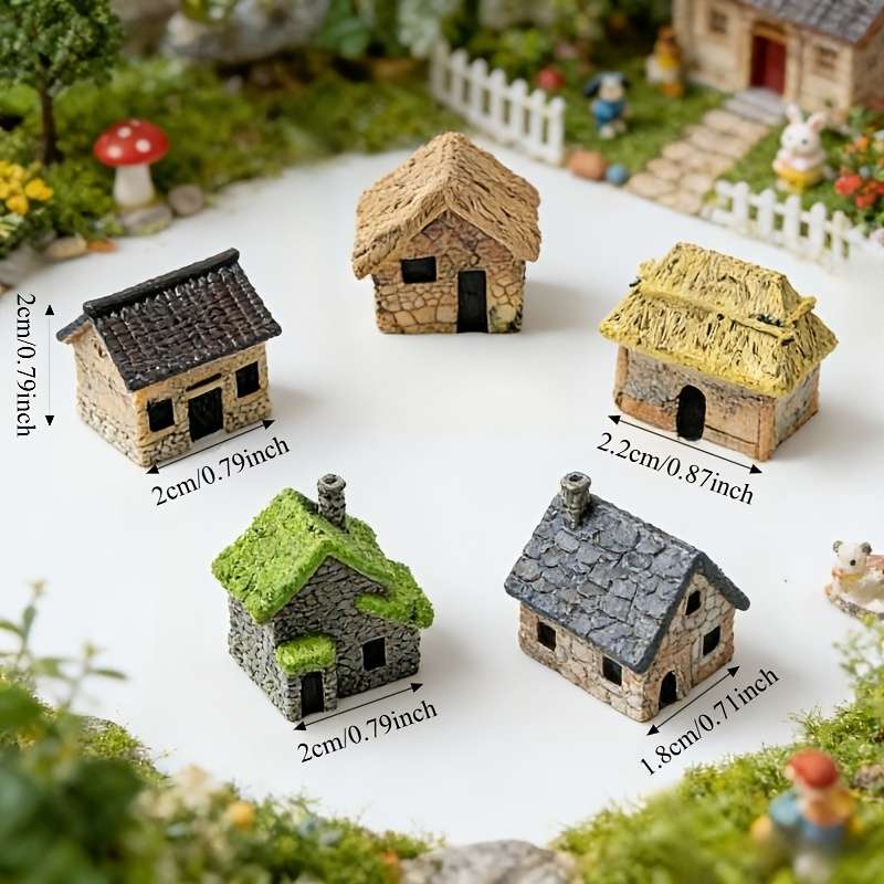 House Model Color 5 Pieces  Randomly