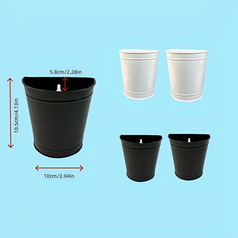 Flowerpot Quantity 2 Pack White