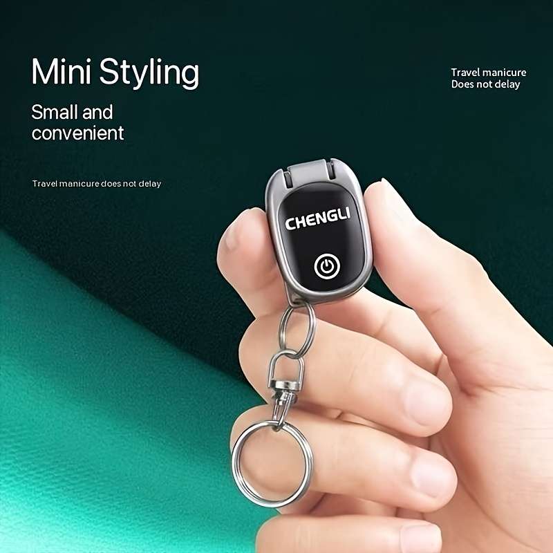 1-Pack Stainless Steel Mini Folding Nail Clipper