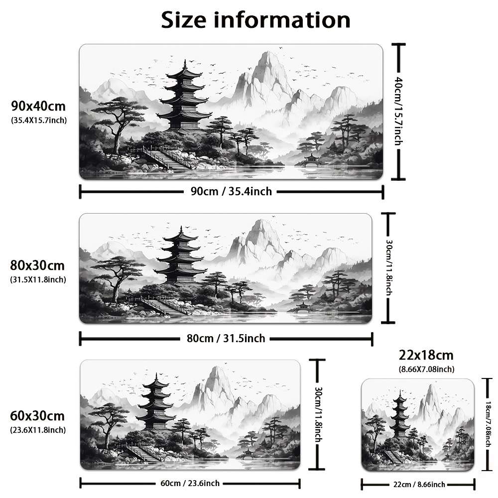 Mouse Pad Size 8.66*7.08Inches22X18Cm
