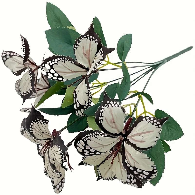 Simulated Flower Color 5 Pcs Mixed Color