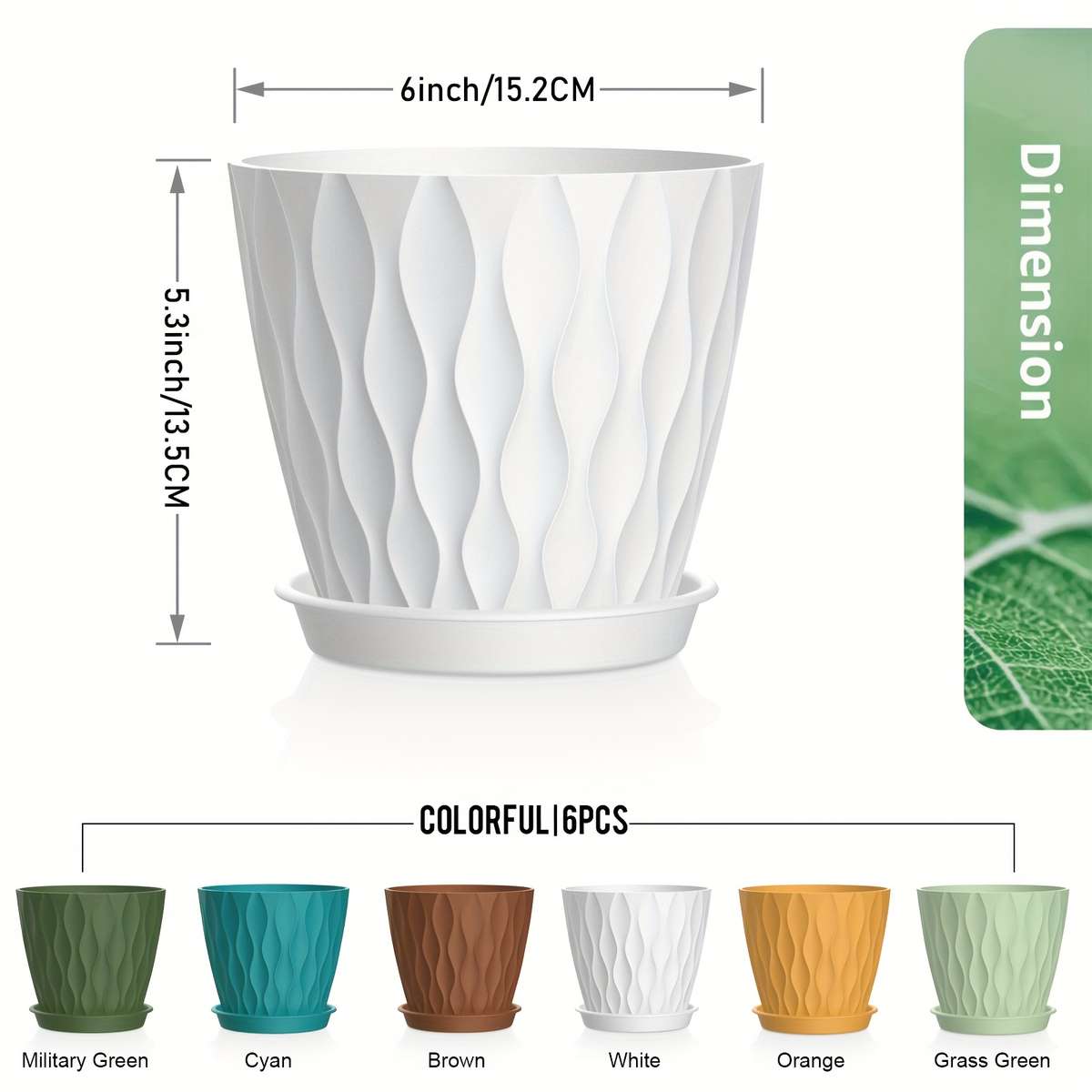 Flowerpot Color Multi Color