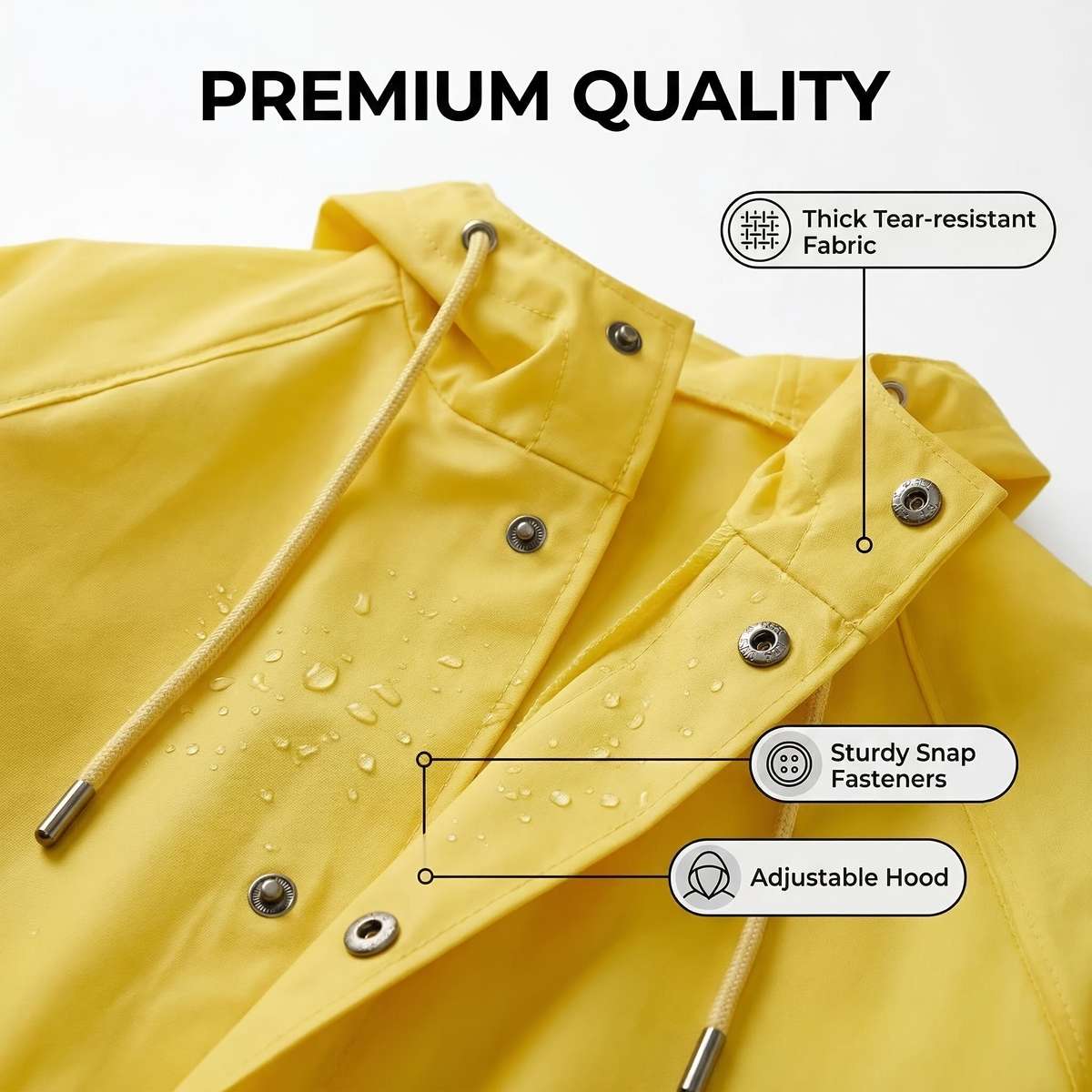 Raincoat White