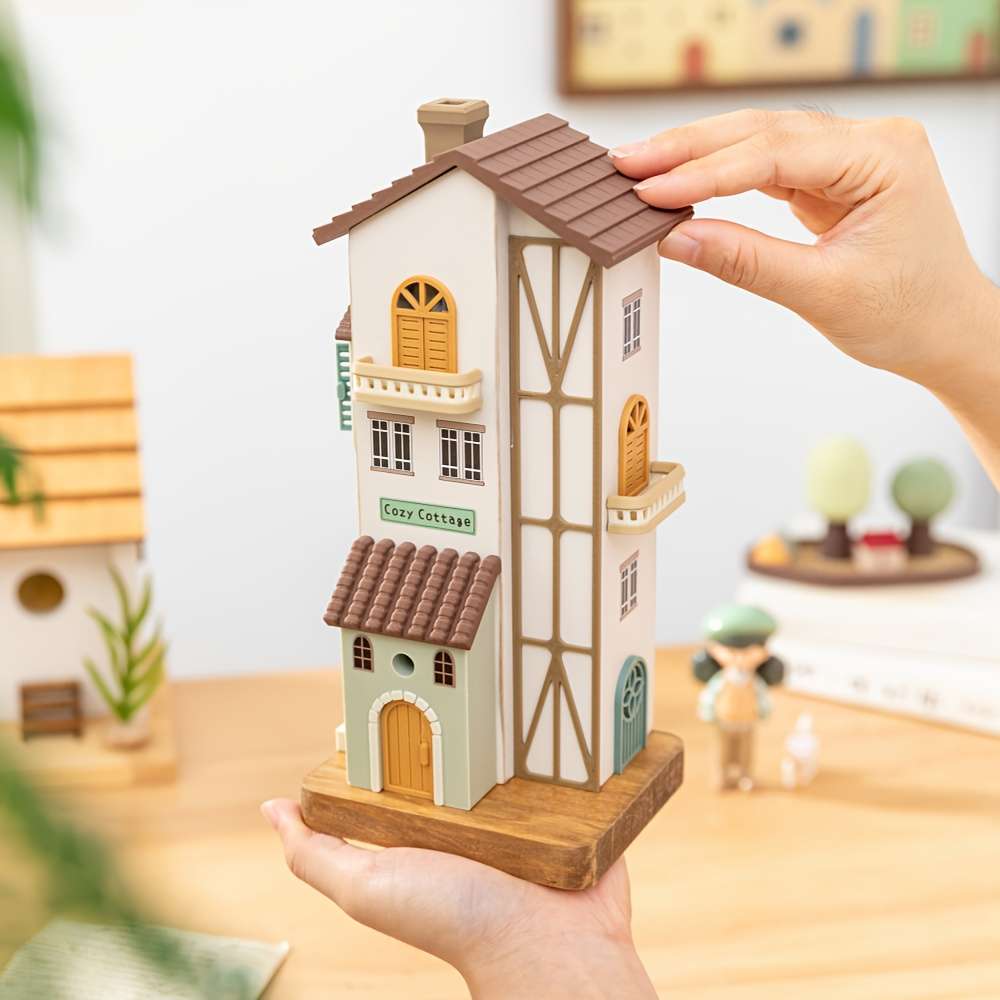 Building Toy Architectural Model Toy Set Items Inn Ornament