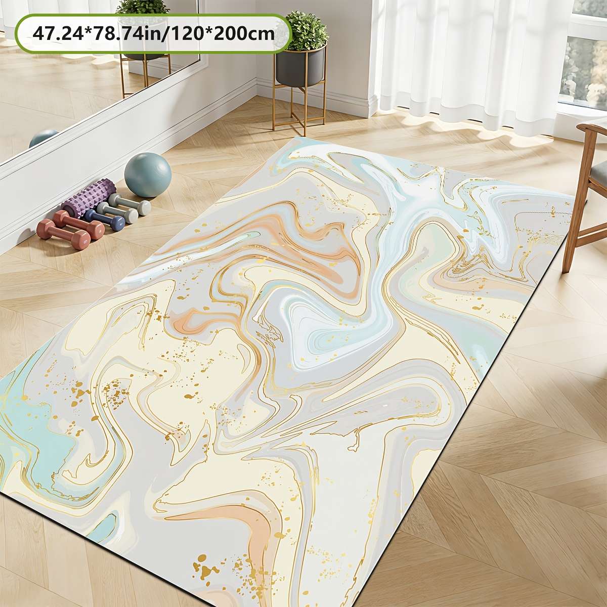 Yoga Mat 80*180Cm31.5*70.87In