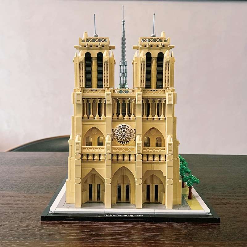 Building Toy Architectural Model Toy Set Style Paris Architecture