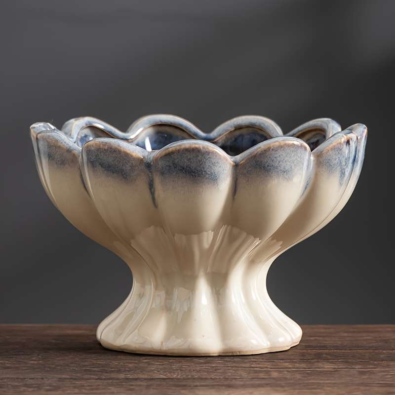 Flowerpot Model 1Pc Circular Lotus Flower