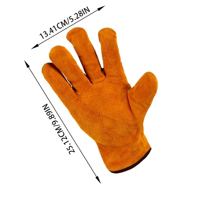 Work Gloves Quantity 1 Pairsyellow