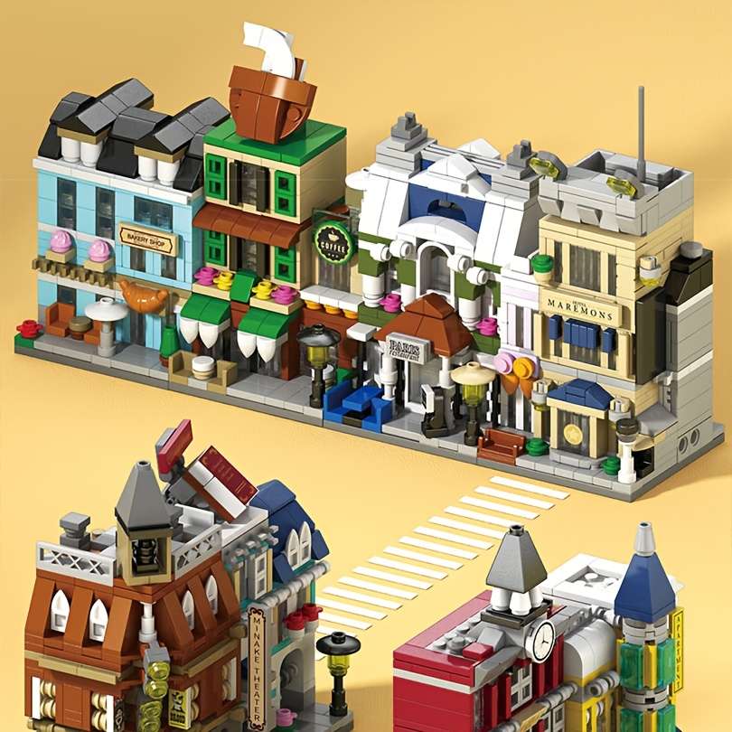 Building Toy Architectural Model Toy Set Items Fourth Set   559Pcs