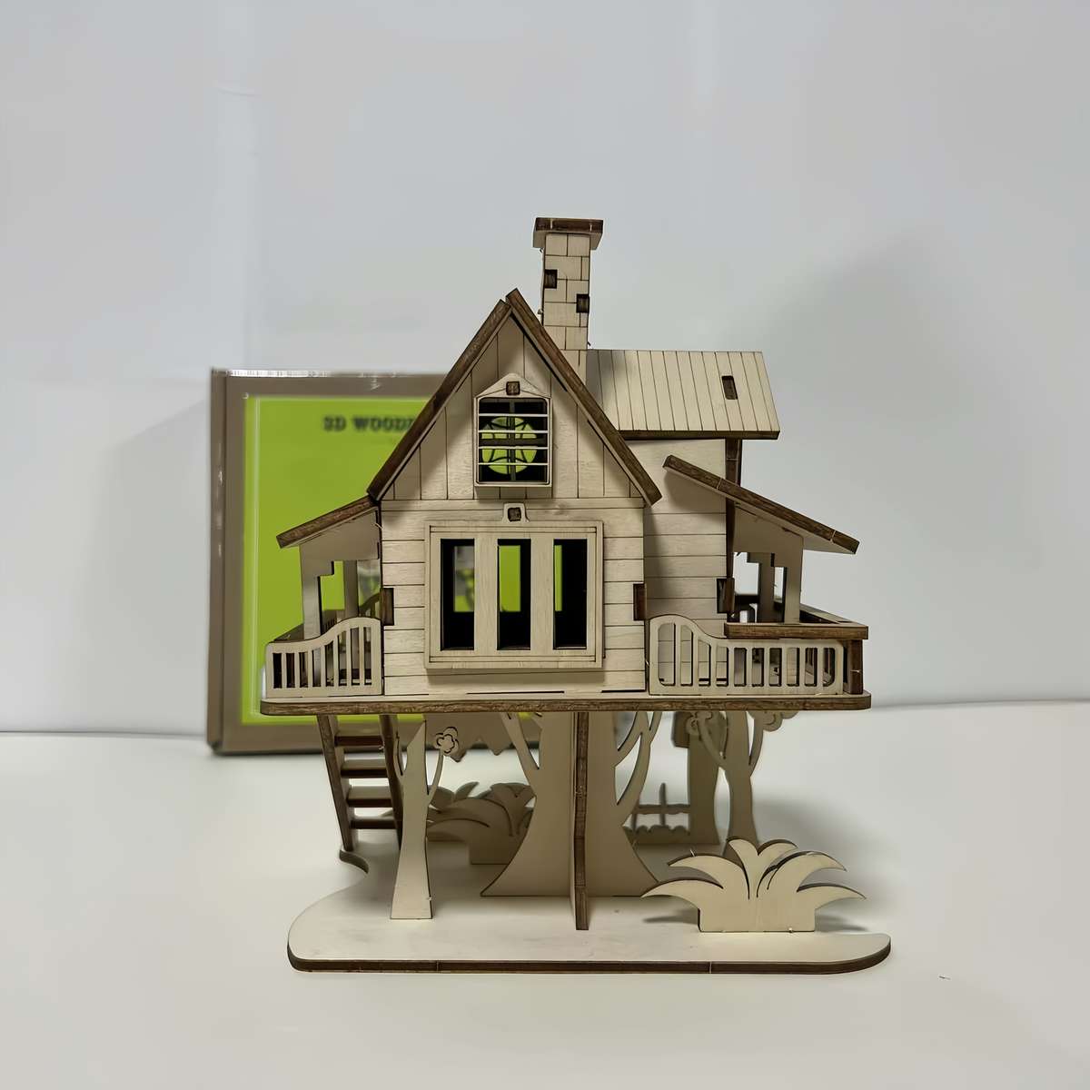 Building Toy Architectural Model Toy Set Items Tree House