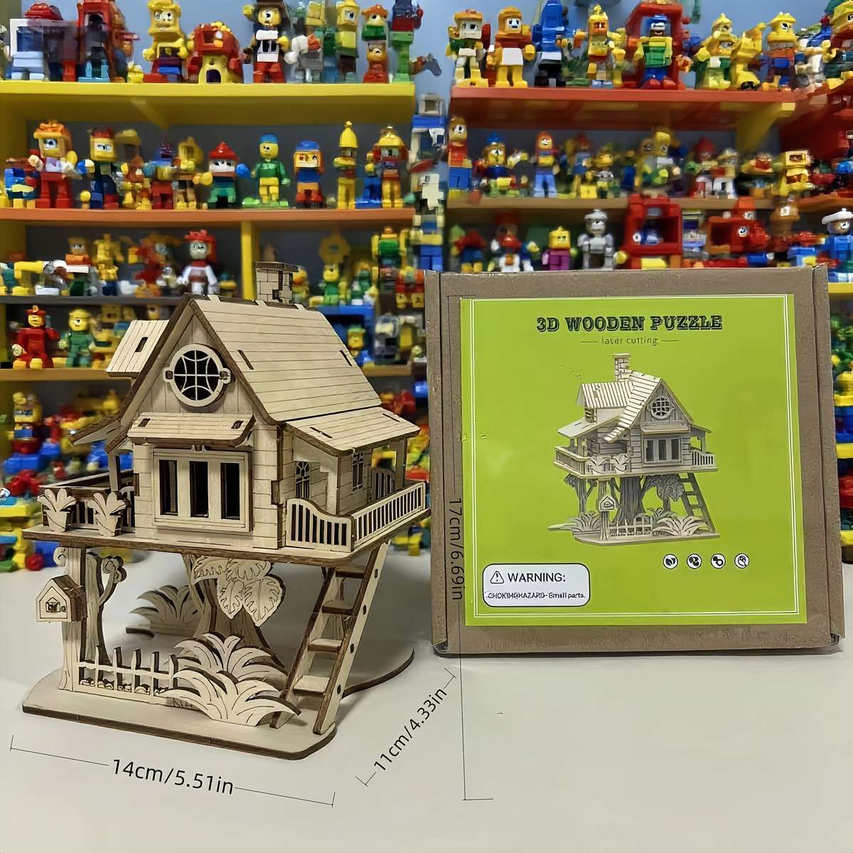 Building Toy Architectural Model Toy Set Items Tree House